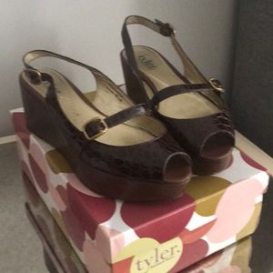 Snakeskin platforms